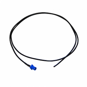 Pigtail 100cm FAKRA-C-Macho Automotriz 1mt RG174-Negro