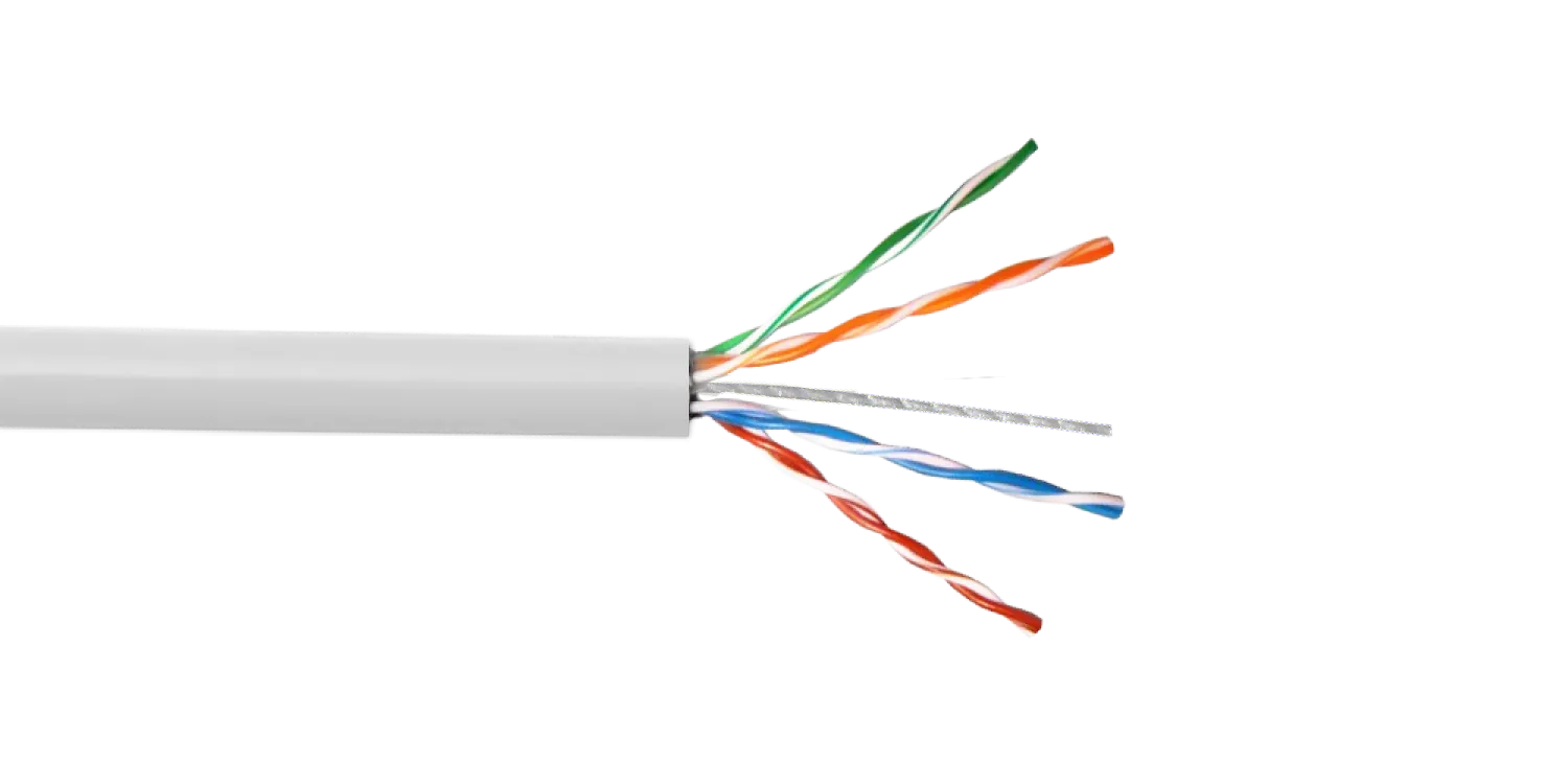 Caja Cable UTP LINKCHIP Cat5e Blanco AWG24/0.45mm PVC Unifilar 305mt 1
