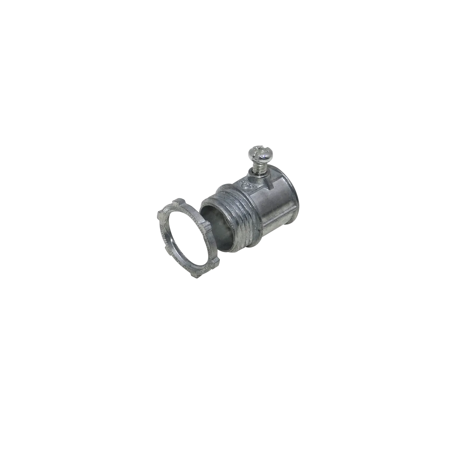 1/2-Pulg Zinc Salida Caja c/Hilo para Conduit Rigido Metalico E337830 1