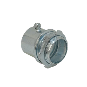 Salida caja zincada Linkchip EMT01 ASA 1 pulg con hilo para conduit rigido metalico