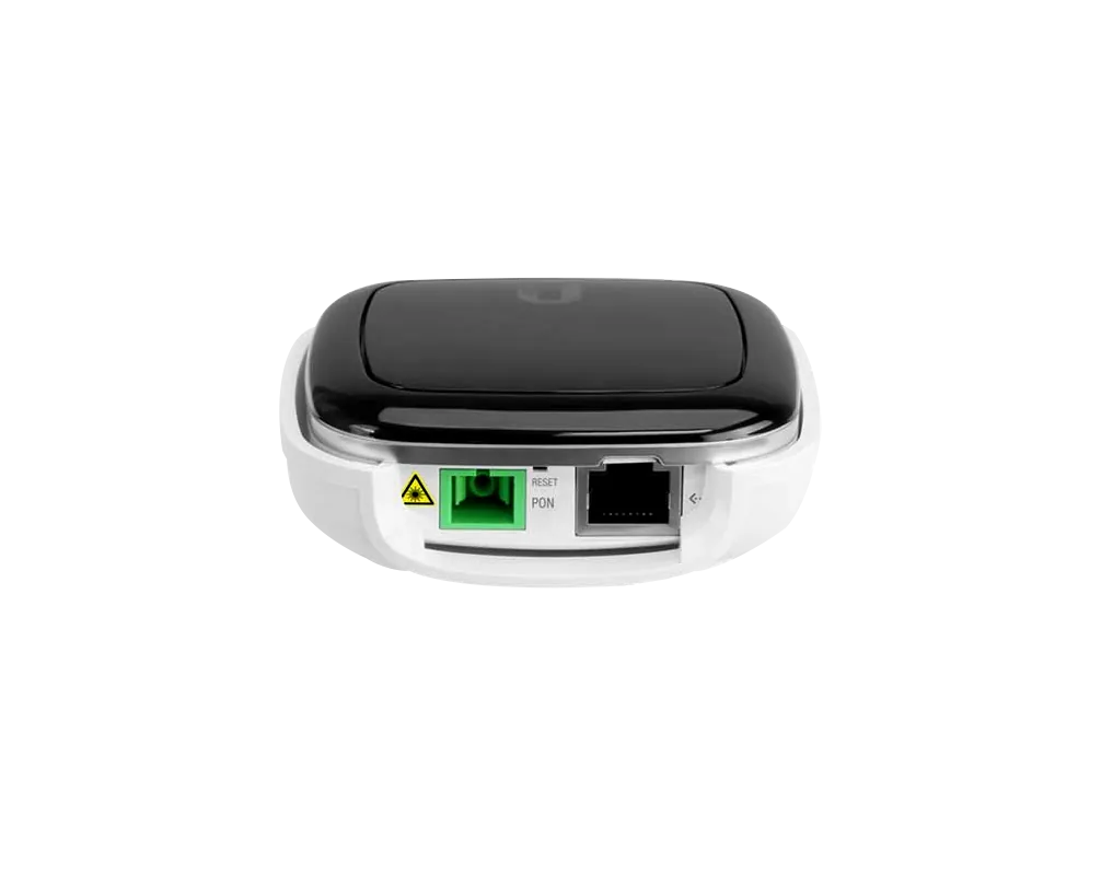 GPON ONU con Pantalla y PoE24V, SC/APC, 1x Gigabit Ethernet, Monomodo, Ubiquiti UF-NANO 1