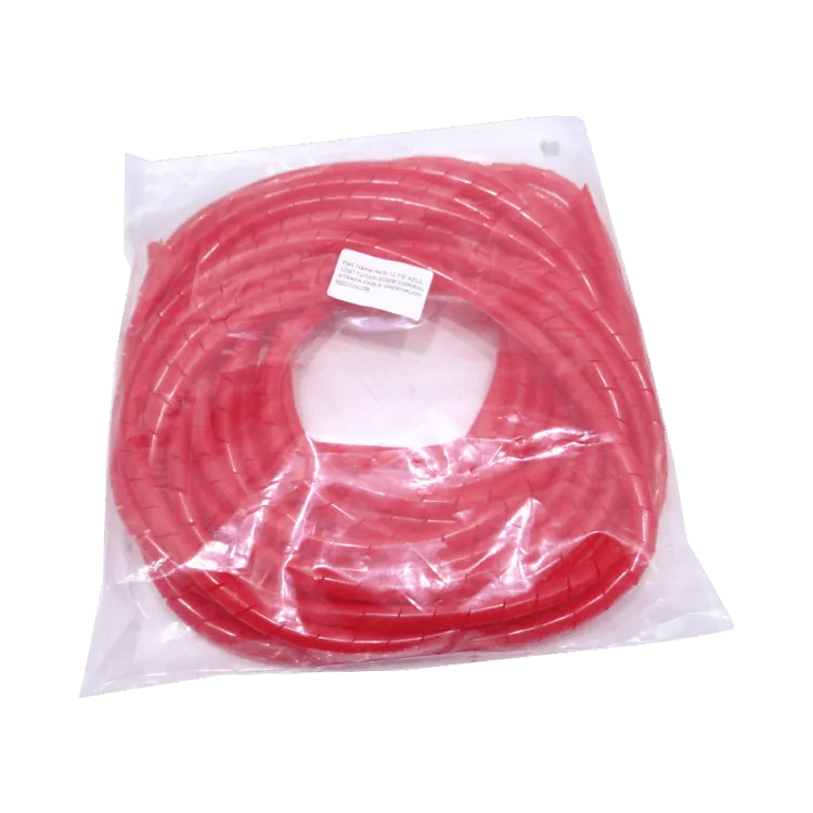 PE Rojo 12mt 12/15/0,85mm Espiral Atrapa Cable Ordenador 1
