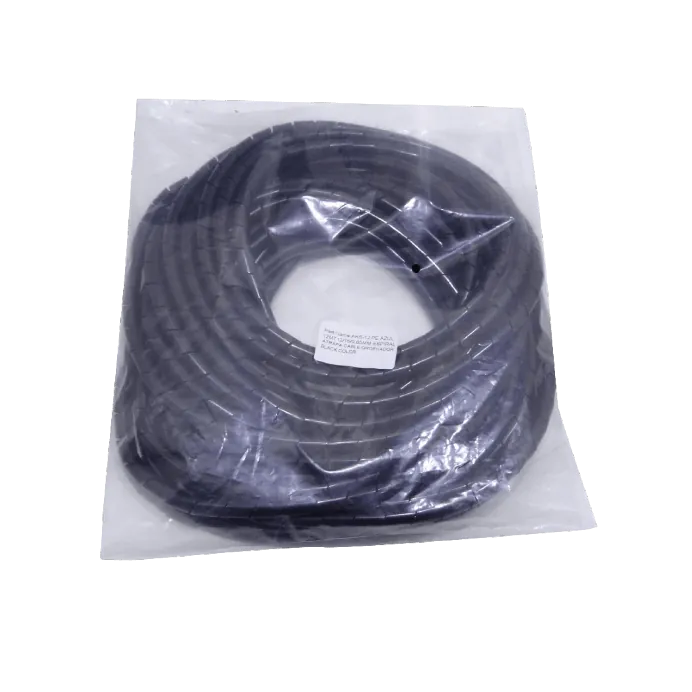 PE Negro 12mt 12/15/0,85mm Espiral Atrapa Cable Ordenador 1