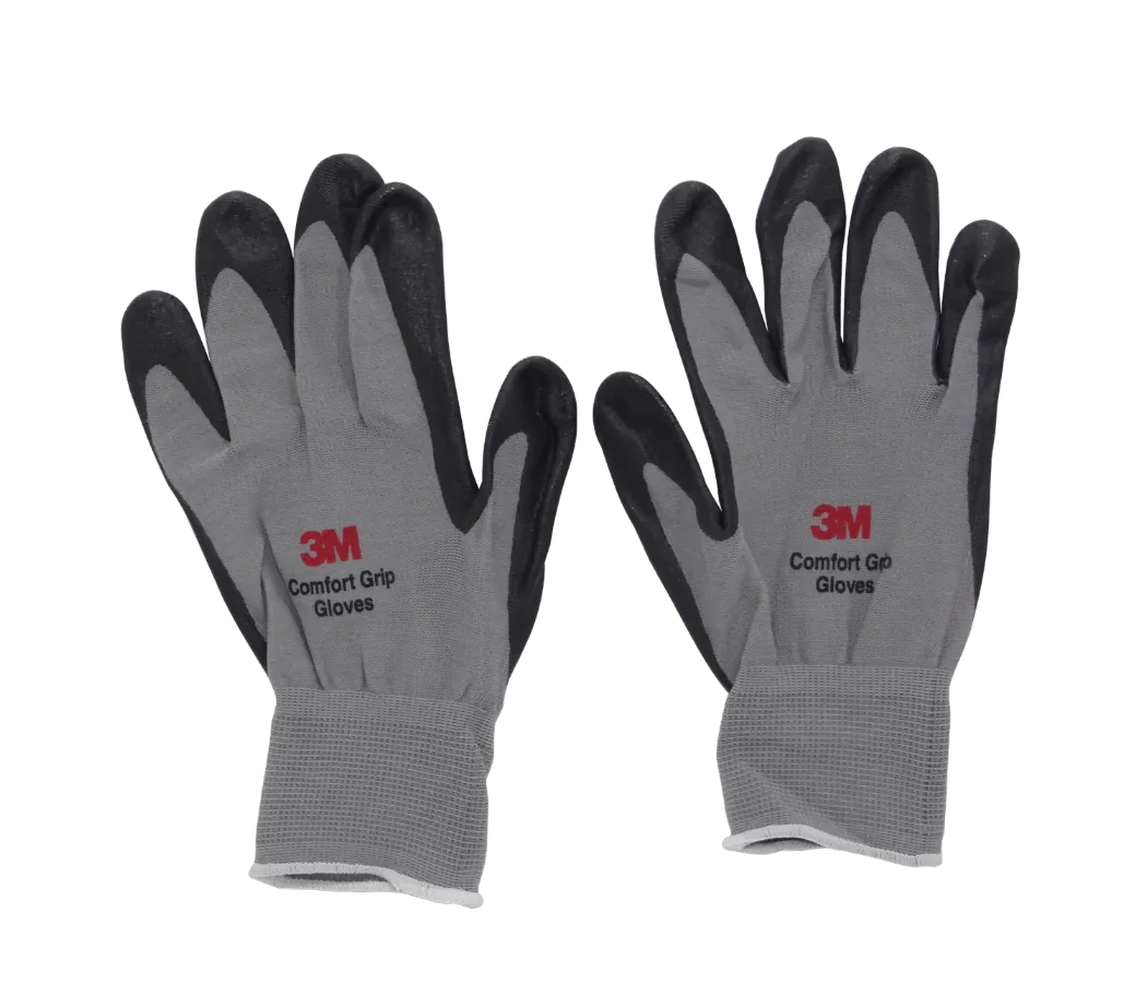 Guantes de Espuma Nitrilo Fibra Nylon 3M Talla-L(9) 1