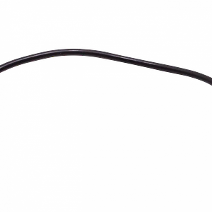 Fig8-C8-Macho Trebol-C5-Hembra Cable Poder 30cm Negro 10A 3x0,75mm
