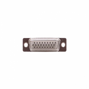 Conector DB26-H Hembra DA-26, 26 Pines, 39mm de Ancho, Soldable, Formato HD26 sin Tapa