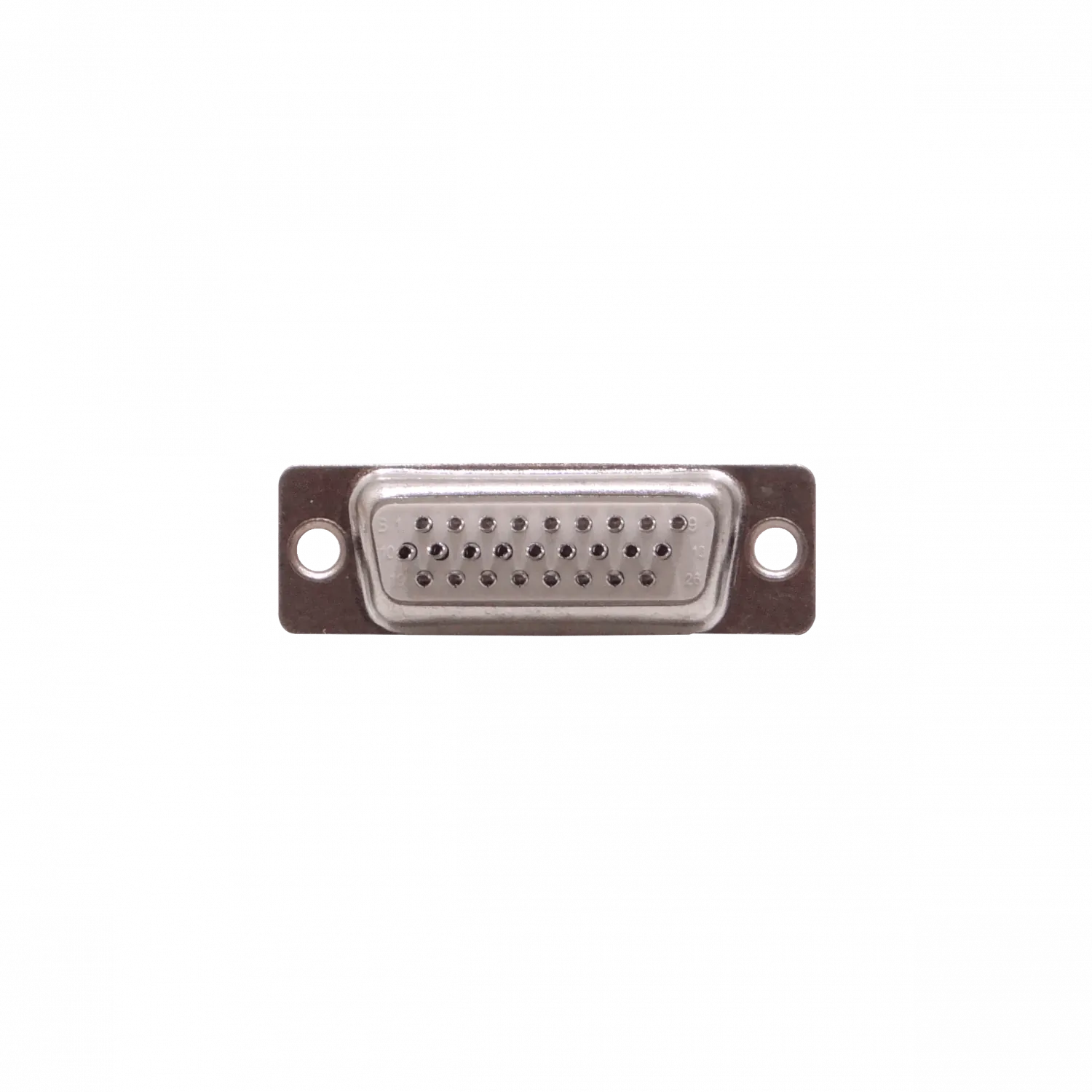 Conector DB26-H Hembra DA-26, 26 Pines, 39mm de Ancho, Soldable, Formato HD26 sin Tapa 1