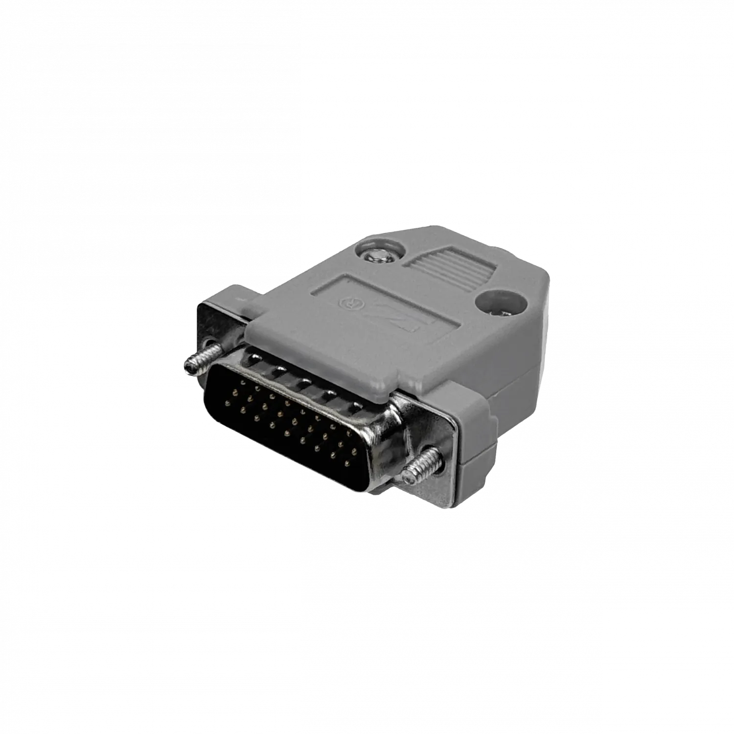 Tapa Plástica DB?Cap 39?mm para Conectores DB15/DB26 Gris 1