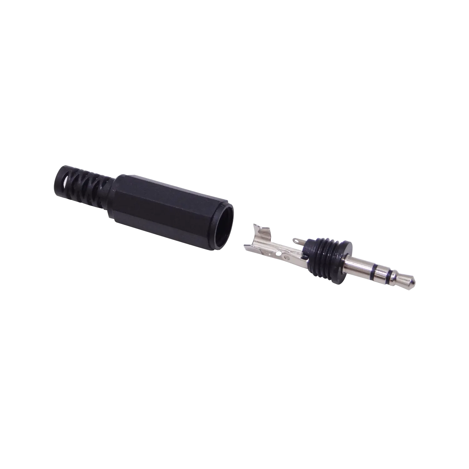 Conector de Audio Estéreo 3,5mm Macho Soldable K-302D 1