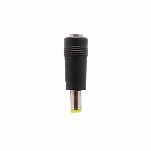 Adaptador Plug 5,5x2,1mm-H Largo-XXmm a 5,5x1,7mm-M Convertidor M-H