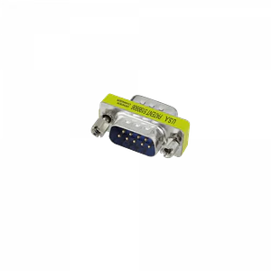 Conector Serial Macho-Macho DB9 sin Cable DE-09/MM
