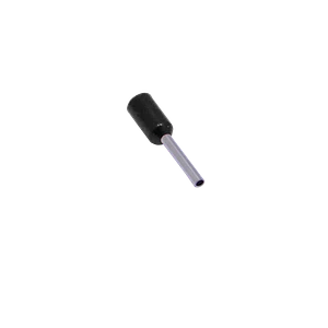 Negro 0,5mm2 8/14mm 100-unid AWG22 Ferrules Terminal Aislado Crimpeabl