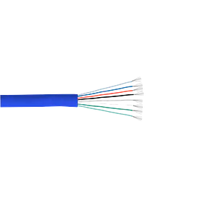 Cable Patch Genérico Cat5e 30mt Azul CCA Inyectado