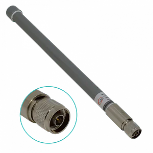 Antena Omni 6dBi/2,4GHz-2,5GHz 8dBi/5,15-5,85GHz 40º N-Macho 20x300mm
