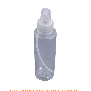 Botella Transparente Vacia 120ml sin tapa-24/410 128x40mm PET