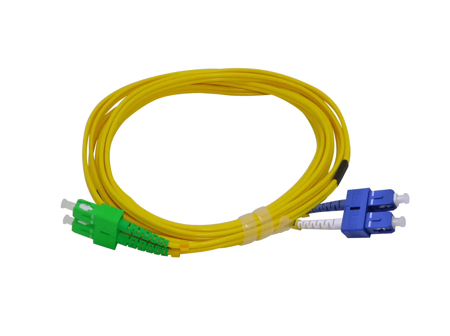 3mt SC/APC-SC/UPC MonoModo SM Duplex Jumper Cable Fibra 3mm 1