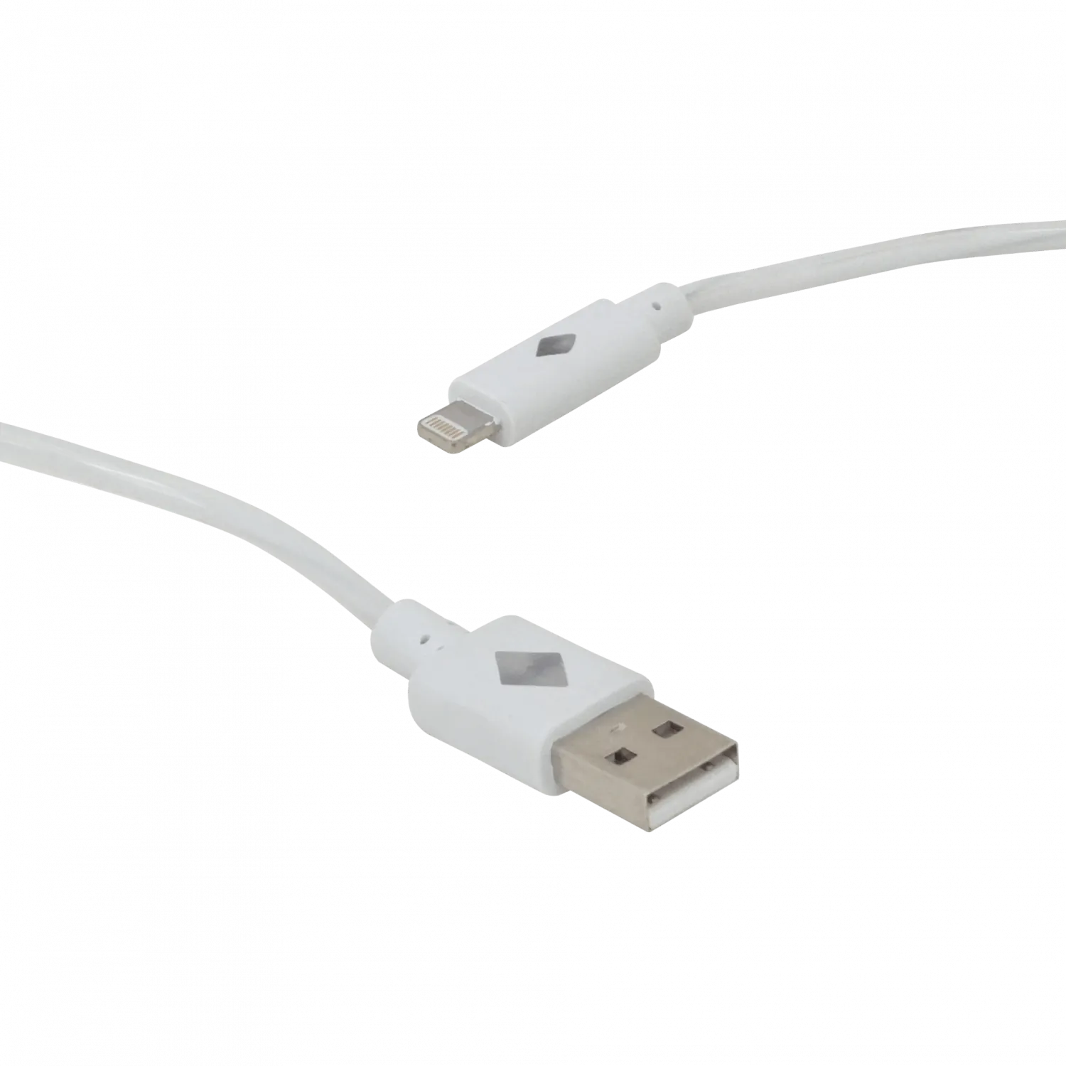 Cable USB Lighting 1mt-1,5mt A-Macho 100-150cm Blanco NO-IPHONE 1