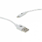 Cable USB Lighting 1mt-1,5mt A-Macho 100-150cm Blanco NO-IPHONE - Miniatura 1