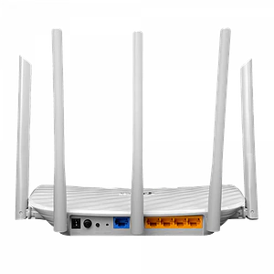 Router TP-Link Archer C60 Wi-Fi de doble banda AC1350, Control Parental y Red para Invitados