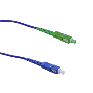 LSZH Blindado 1mt SC/APC-SC/UPC SM Simplex JumperFibra 3.0mm 9/125um