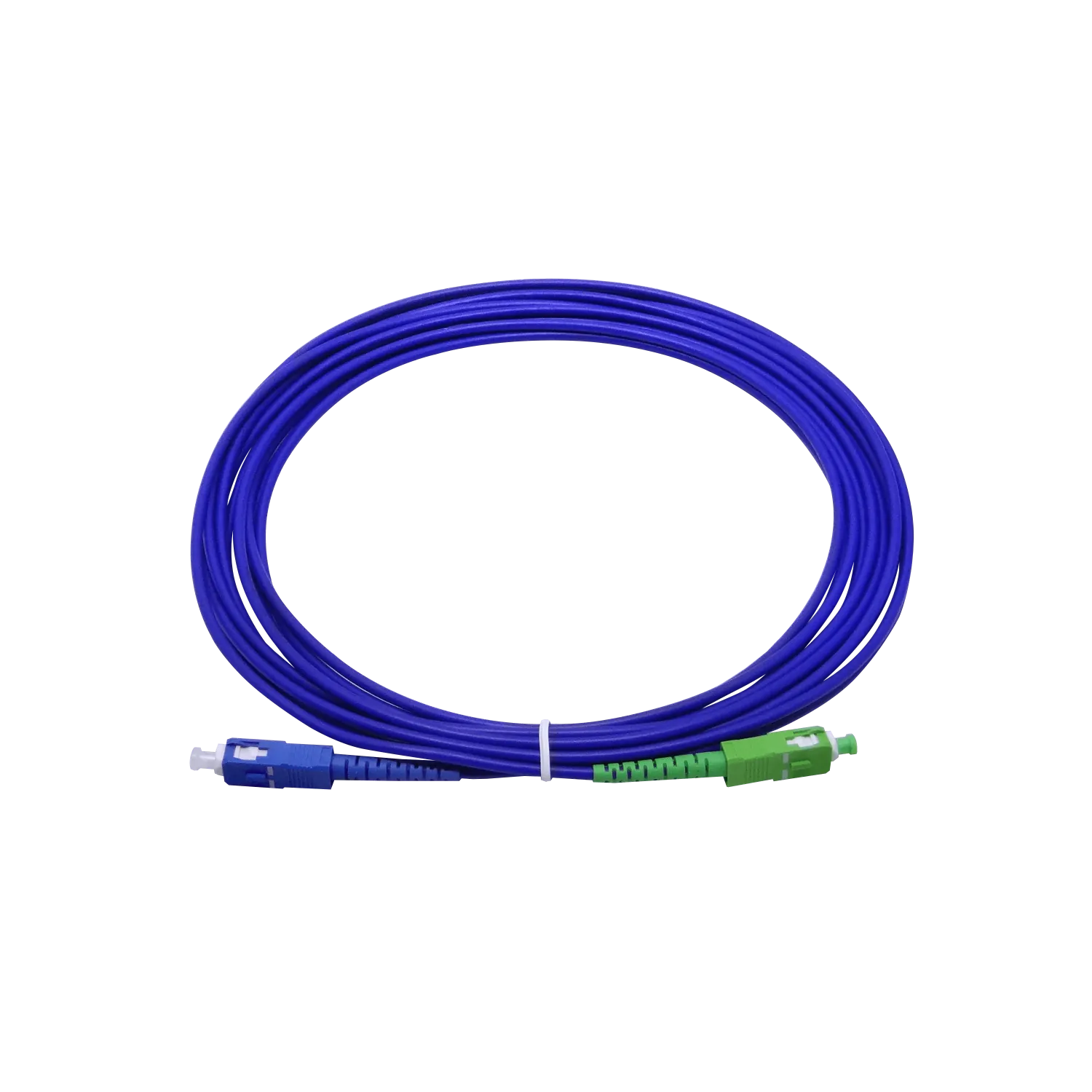 LSZH Blindado 5mt SC/APC-SC/UPC SM Simplex JumperFibra 3.0mm 9/125um 1