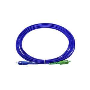 LSZH Blindado 5mt SC/APC-SC/UPC SM Simplex JumperFibra 3.0mm 9/125um