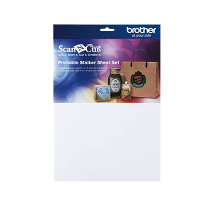 Sticker Brother CAPSS1 7 hojas A4 para plotter ScanNCut2