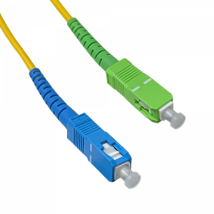 15mt SC/APC-SC/UPC MonoModo SM Simplex Jumper Cable Fibra 3mm 9/125um