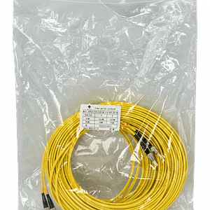 25mt ST-FC MonoModo SM Simplex Jumper Cable Fibra 3.0mm 9/125um LSZH