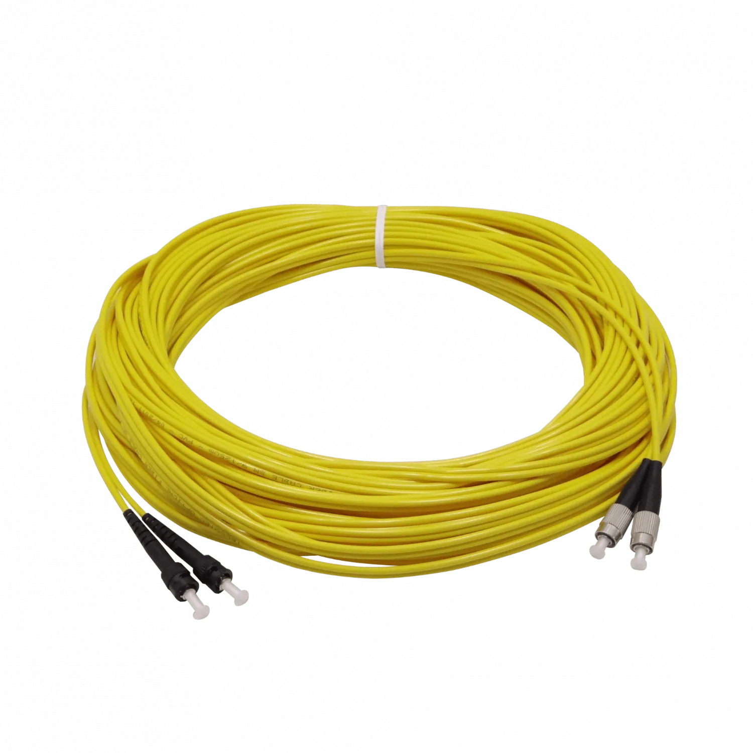 20mt ST-FC MonoModo SM Duplex Jumper Cable Fibra 3.0mm 9/125um LSZH 1