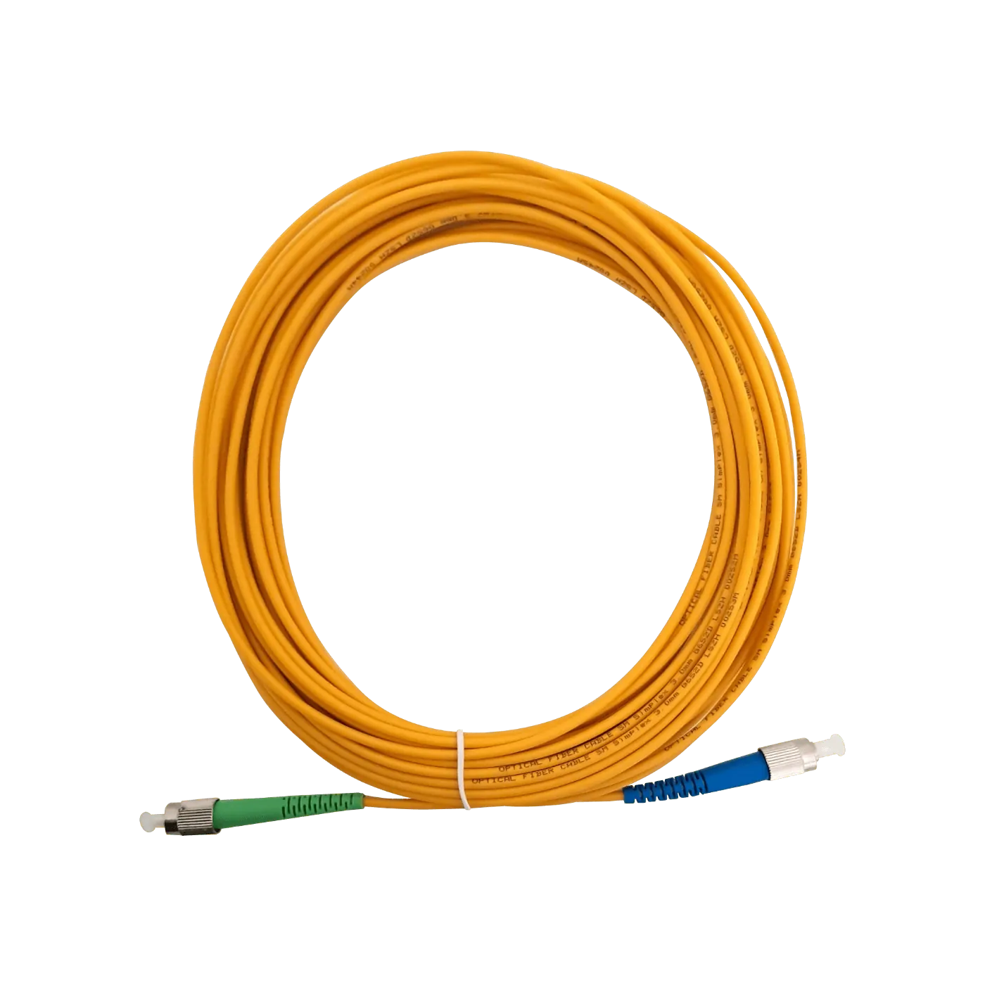 12mt FC/UPC-FC/UPC MonoModo SM Duplex Jumper Cable Fibra 9/125um 3mm 1