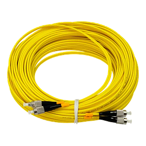 20mt FC/UPC-FC/UPC MonoModo SM Duplex Jumper Cable Fibra 9/125um 3mm