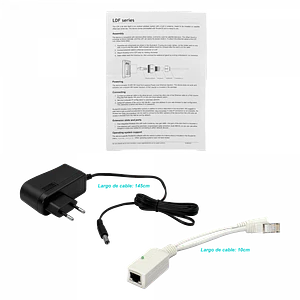 Sistema Inalámbrico Exterior MikroTik LDF 5 ac - 5 GHz, 9 dBi, Gigabit Ethernet, 802.11ac