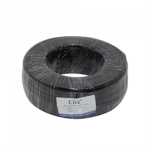 2x16AWG CCA 100mts Cable PVC Negro Paralelo Multifilar Aluminio