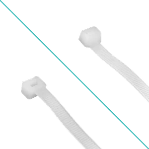 50-un 500x7,2mm Blanca Amarra Plastica Nylon 7.2x500mm
