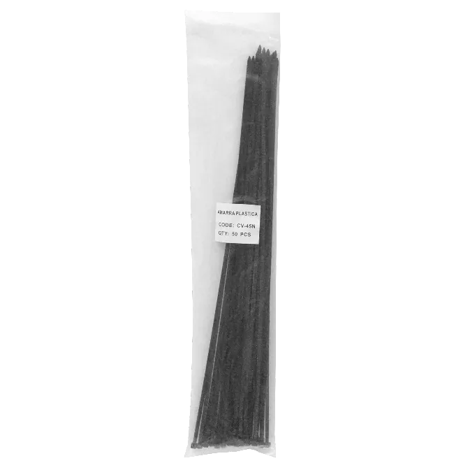 50-un 500x4,8mm Negra Amarra Plastica Nylon 4.8x500mm 1