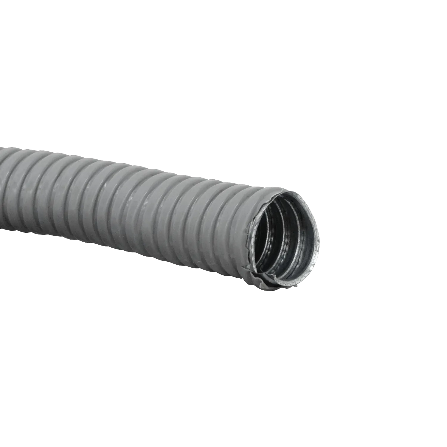 Rollo de 50m, Conduit Flexible Metálico, Cubierto en PVC, 25mm 1