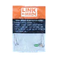 Pack x4 Cable Patch LINKMADE Cat6a U/FTP 0.5mt Blanco LSZH Inyectado Multifilar - Miniatura 1