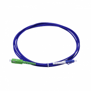 LSZH Blindado 2mt LC/UPC-SC/APC SM Simplex JumperFibra 3.0mm 9/125um