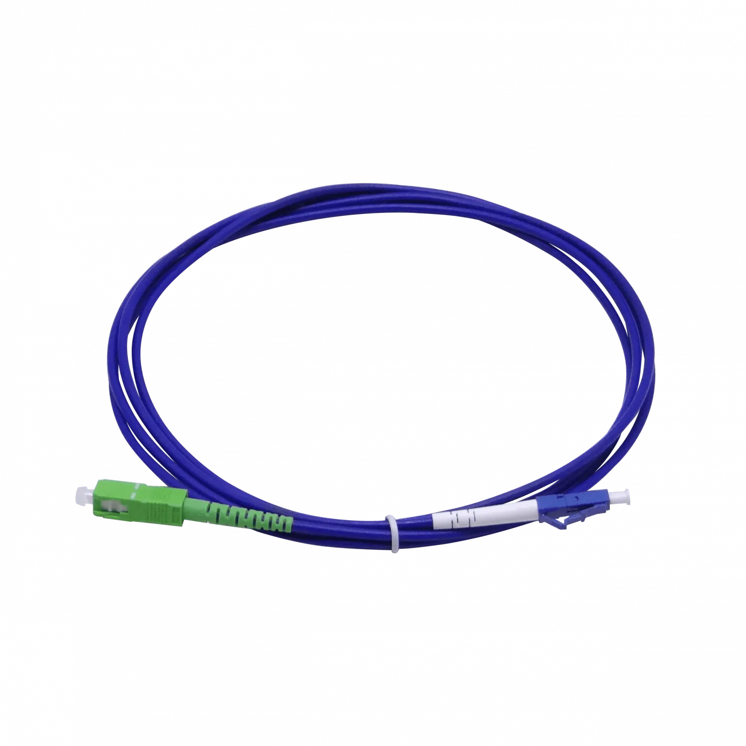 LSZH Blindado 2mt LC/UPC-SC/APC SM Simplex JumperFibra 3.0mm 9/125um 1