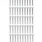 50-unids. 4 x 3/4 Largo-19mm Plata Cruz Tornillos Roscalata Punta - Miniatura 1