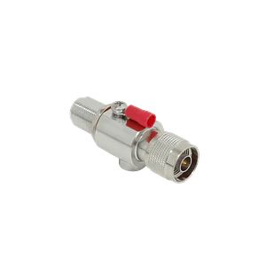 Protector Pararrayo N-M N-H 0-6GHz 50ohm IP67 Surge Largo-7cm Sobreten