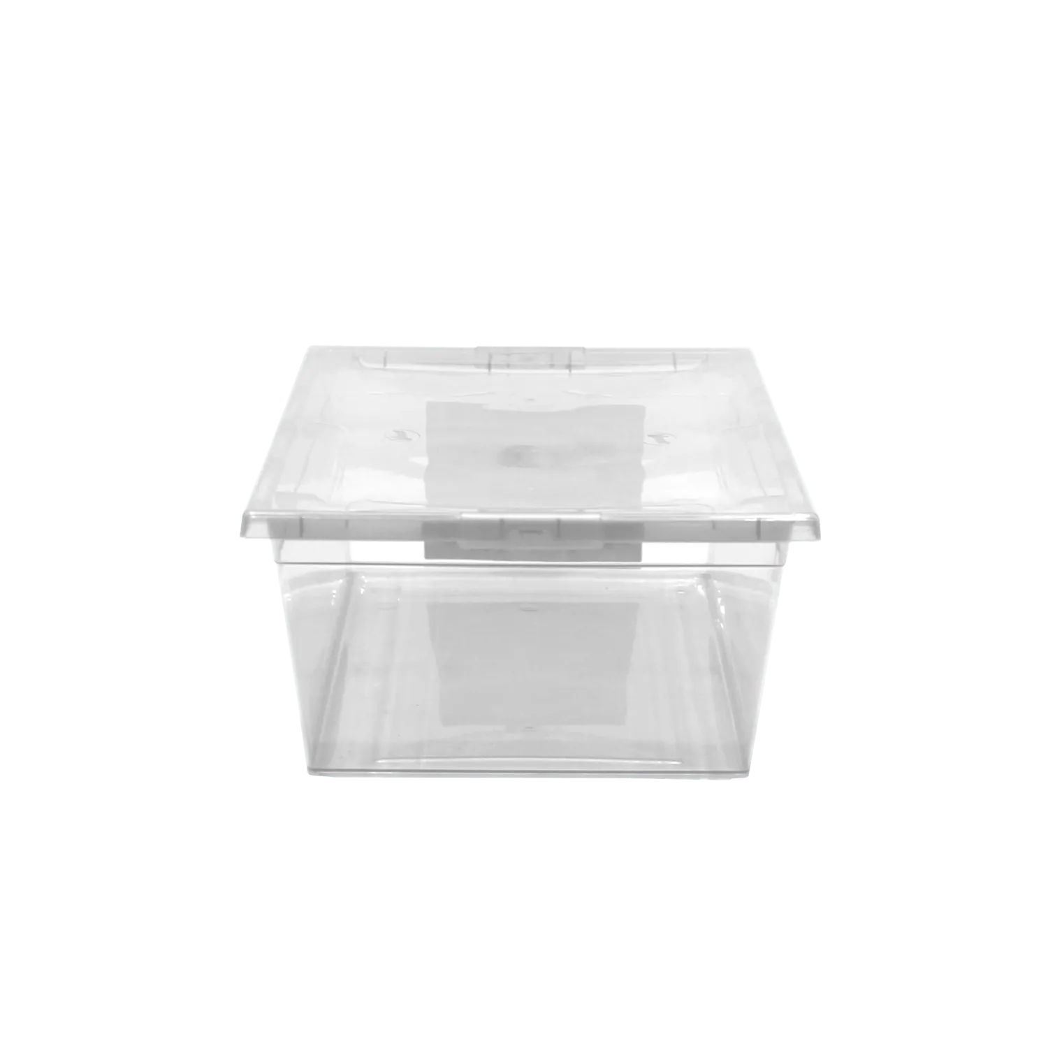 WENCO Caja c/Tapa 6Lts Transparente 21x34cm 11cm-Alt Rectangular 1