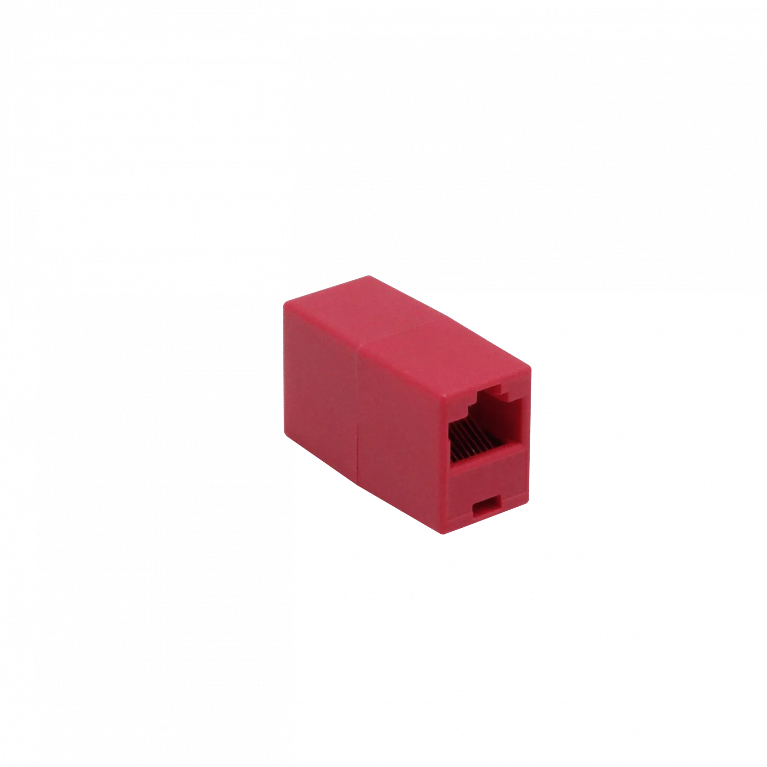 Copla Roja RJ45-RJ45 Hembra-Hembra Union Cupla 1