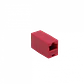 Copla Roja RJ45-RJ45 Hembra-Hembra Union Cupla - Miniatura 1