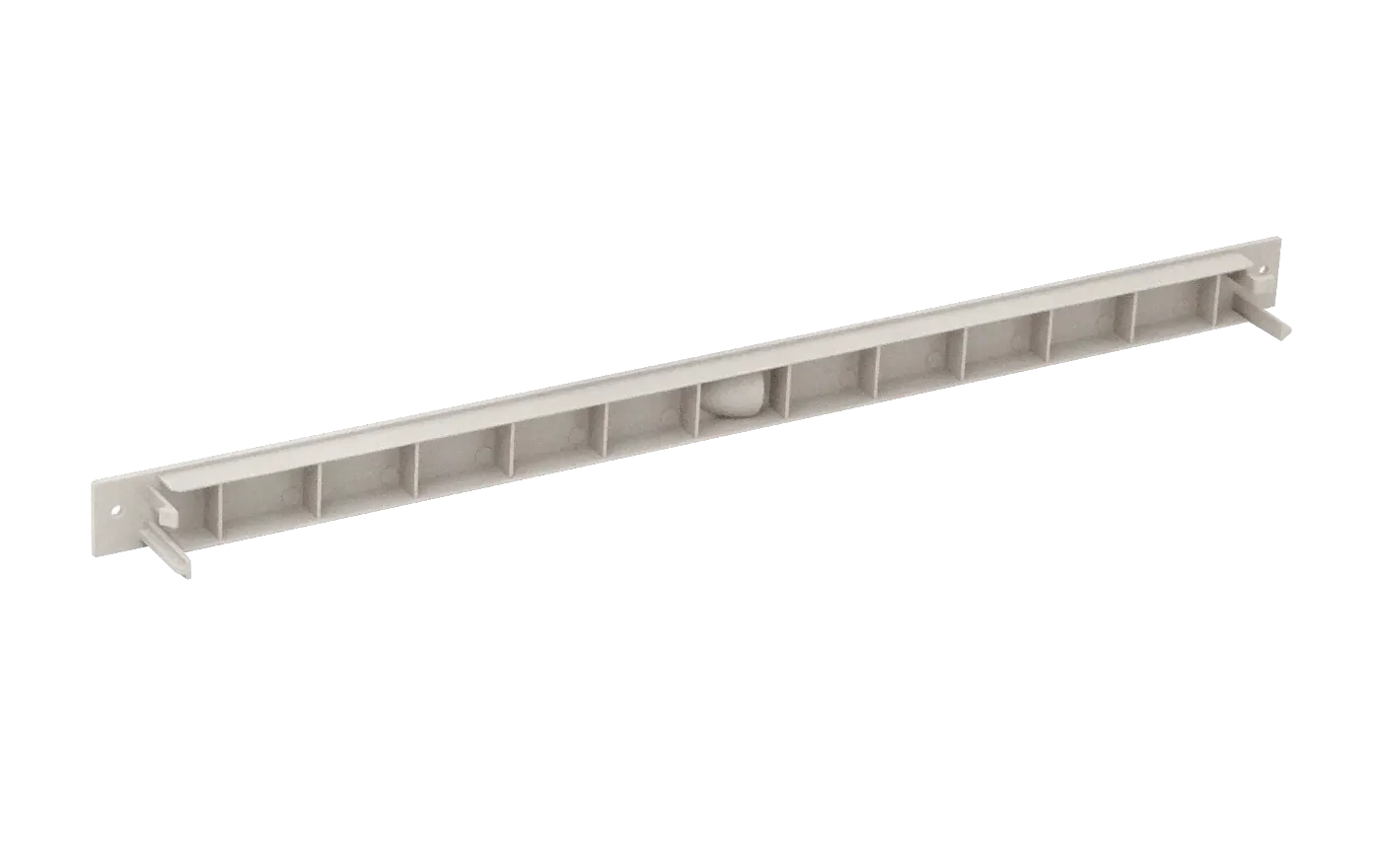 Tapa Plastica-ABS Beige 394x23mm para OLT Huawei 1