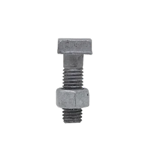 1/2 x 1 1/2 Perno Cuadrado-20mm Tuerca Hexagonal-19mm-3/4 0,5x1,5pulg