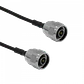 Par de Cables Coaxiales ALGCOM 2NN - 50 cm, N-Macho a N-Macho, SM141 - Miniatura 1