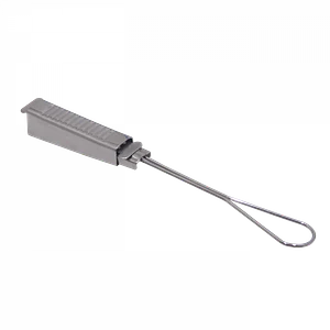 Sujecion 20cm p/cable Drop Fibra Optica en Postacion 17x18mm 3-piezas