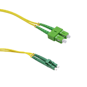 6mt SC/APC-LC/APC MonoModo SM Duplex Jumper Cable Fibra 9/125um 3mm